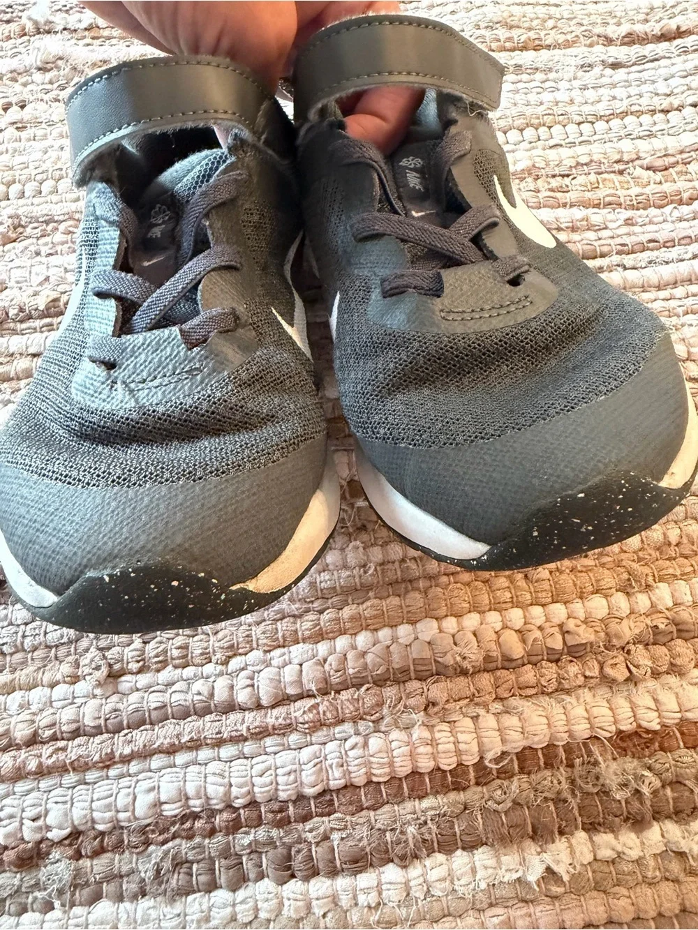 Nike Revolution 6 Gray Running Shoes Kids Size 1Y